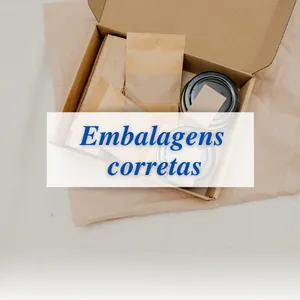 Embalagens corretas