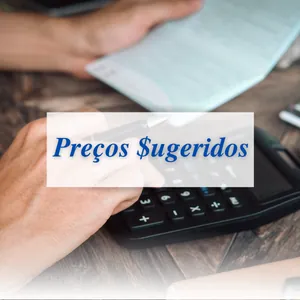 Preços sugeridos