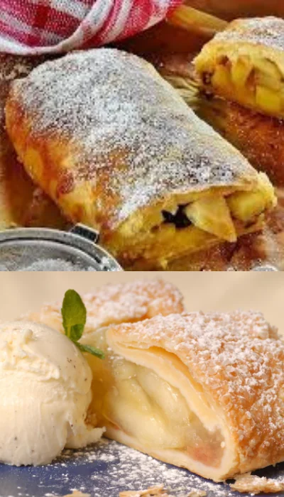 Strudel gourmet caseiro
